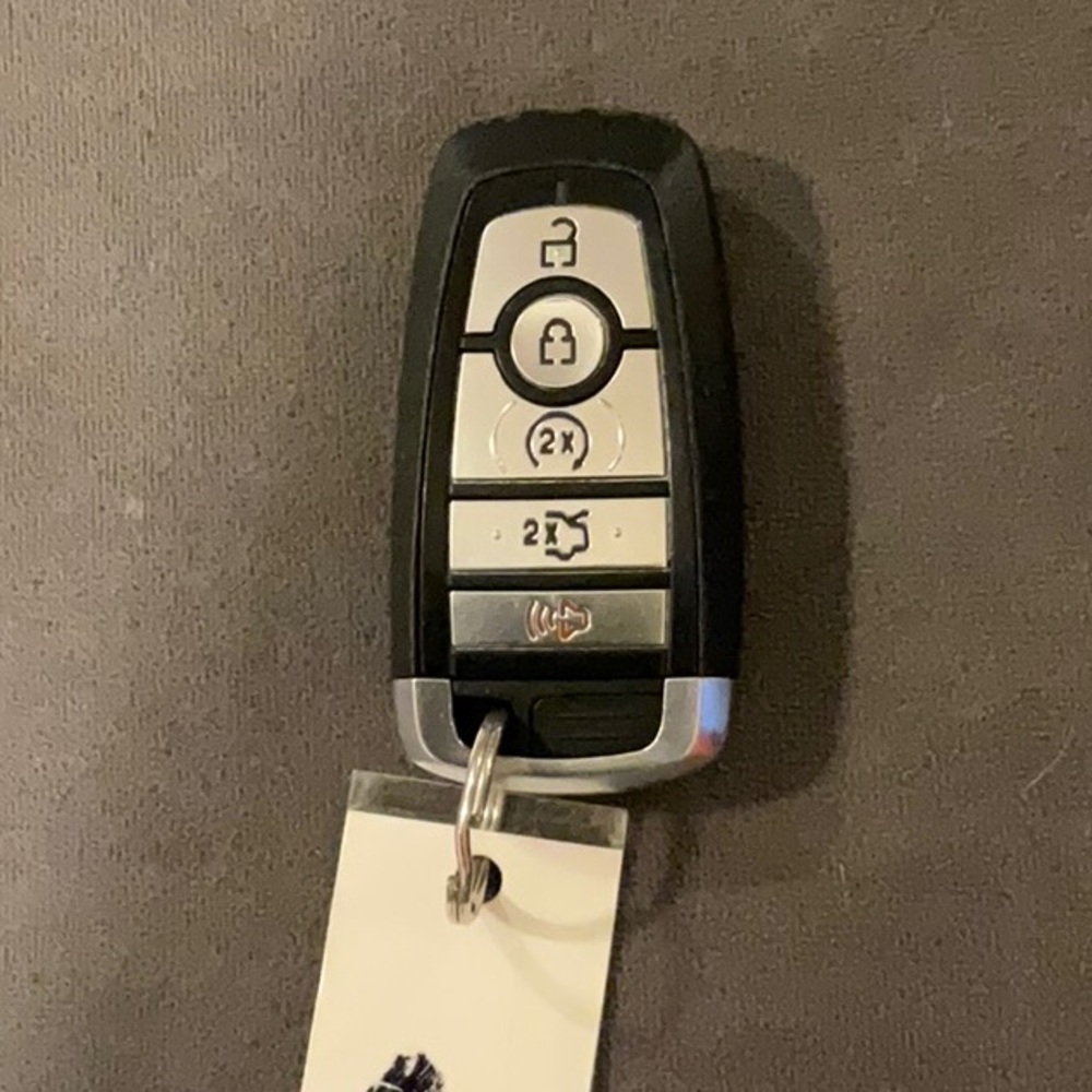 2017 Ford Fusion OEM Car Key Fob Black and Silver